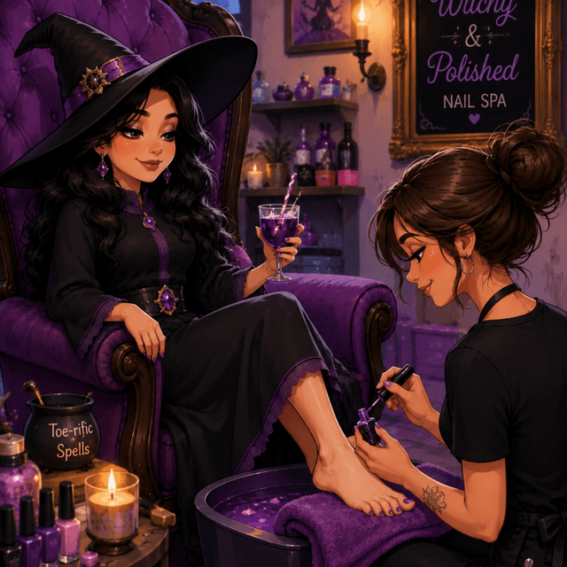 Basic Witch Mani/Pedi Membership at Just Calm Down Holistic in Exeter, NH